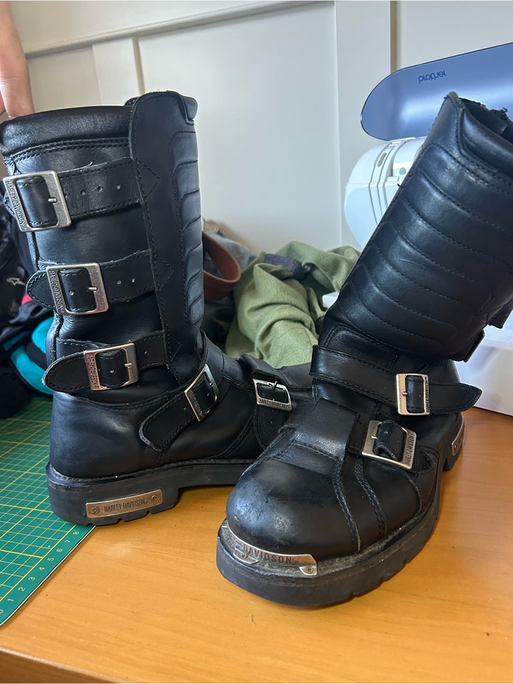 Vintage Harley Davidson “Defender” moto boots - Picture 16 of 16